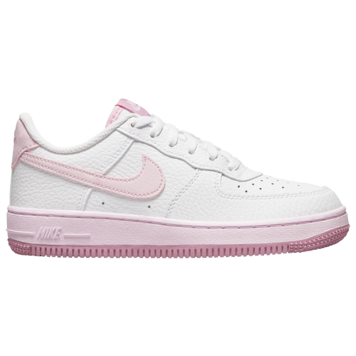 Shop Nike Boys  Air Force 1 Low In White/pink Foam/elemental Pink