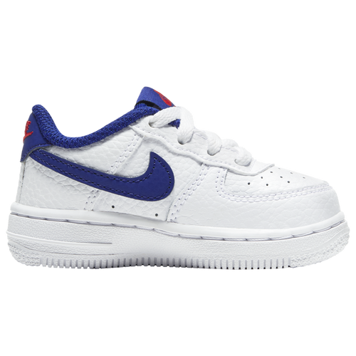 

Boys Nike Nike Air Force 1 Low - Boys' Toddler Basketball Shoe Red/White/Blue Size 09.0