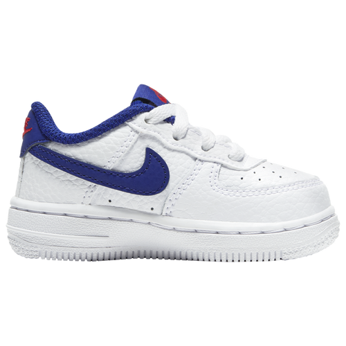 

Nike Boys Nike Air Force 1 Low - Boys' Toddler Basketball Shoes Blue/White/Red Size 2.0
