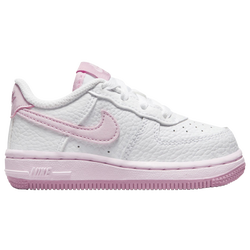 Boys' Toddler - Nike Air Force 1 Low - White/Pink Foam/Elemental Pink