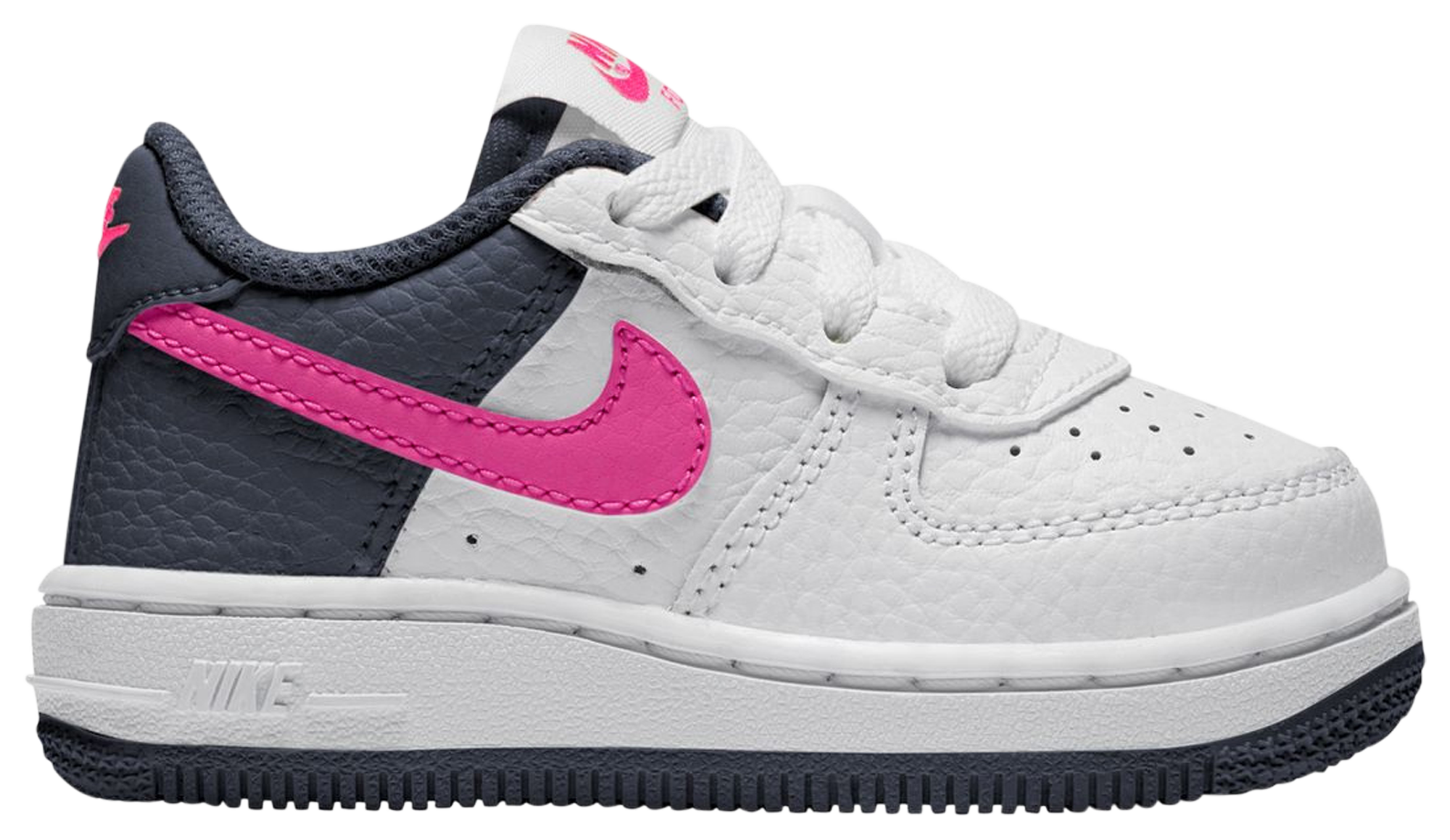 Nike Boys Air Force 1 LV8 - Shoes White/Black Size 07.0