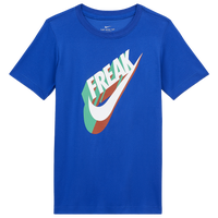 Boys' Grade School - Nike Dry Giannis Freak S/S T-Shirt - Game Royal/White