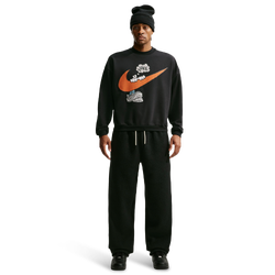 Men's - Nike Dri-FIT Standard Issue French Terry Crew - Black