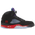 Jordan Retro 5 - Men's Black/New Emerald/Fire Red