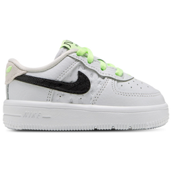 Boys' Toddler - Nike Air Force 1 Low - White/Black/Volt