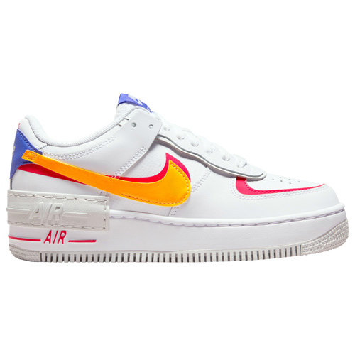 Nike Air Force 1 Shadow Sneaker In Summit White/siren Red