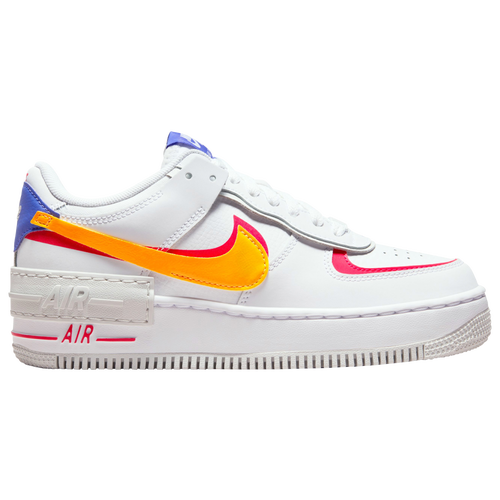 Shop Nike Womens  Air Force 1 Shadow In Summit White/siren Red