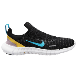 Men's - Nike Free Run 5.0 '21 - Black/Chlorine Blue