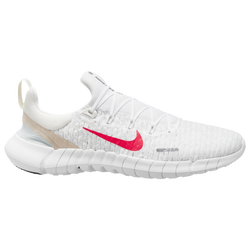Men's - Nike Free Run 5.0 '21 - White/Siren Red