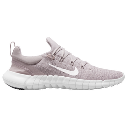 Women's - Nike Free Run 5.0 - White/Platinum Violet