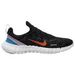 Women's - Nike Free Run 5.0 - Black/Orange/Grey