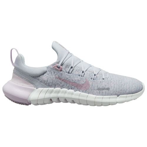 Nike Women's Free Run 5.0 Running Sneakers From Finish Line In Arura/plum Fog/summit White