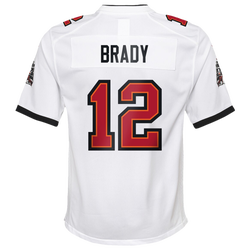 Boys' Grade School - Nike Buccaneers Game Jersey - White