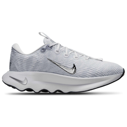 Women's - Nike Motiva  - Summit White/Pure Platinum/Metallic Silver