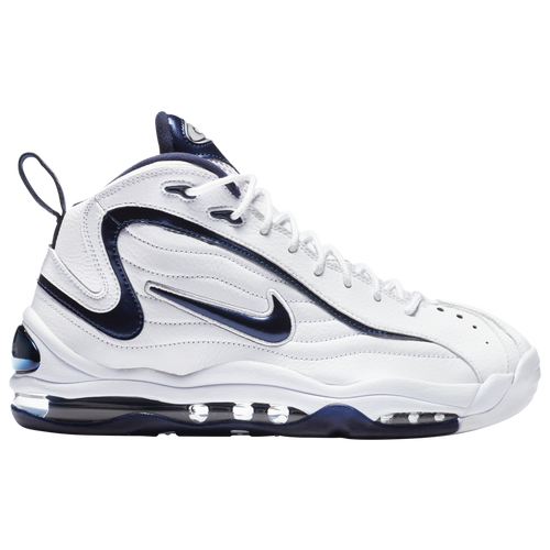 

Nike Mens Nike Air Total Max Uptempo - Mens Shoes White/Navy Size 08.5