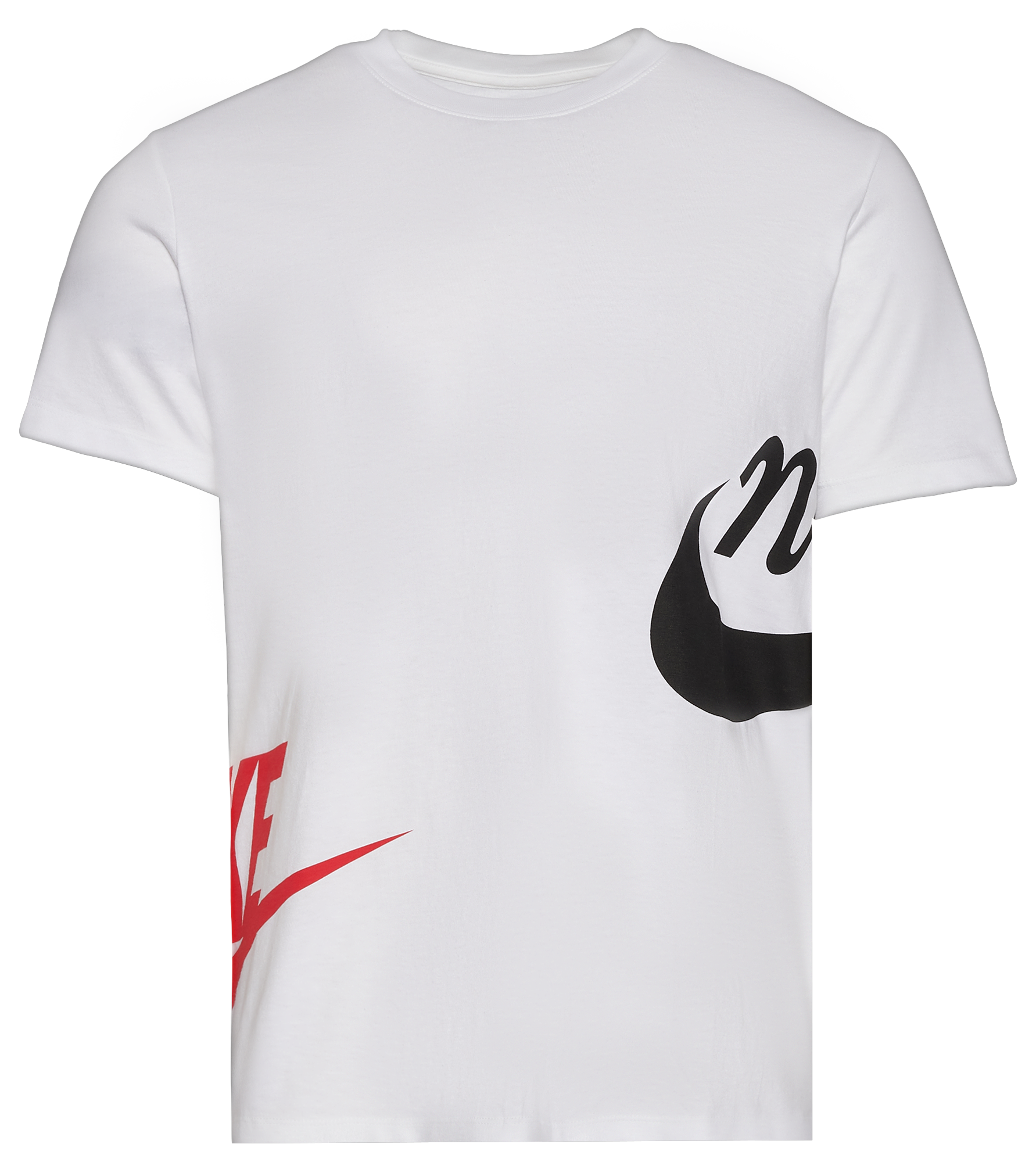 Mens white hot sale nike tshirt