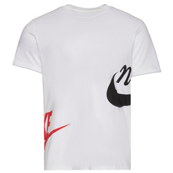 Men's - Nike Split Logo T-Shirt - White/Red