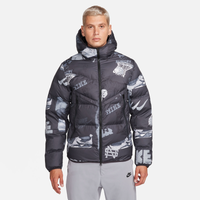 Nike Sportswear Windrunner Men's Unlined Woven Anorak (as1, alpha, s,  regular, regular, Black/White) at  Men's Clothing store