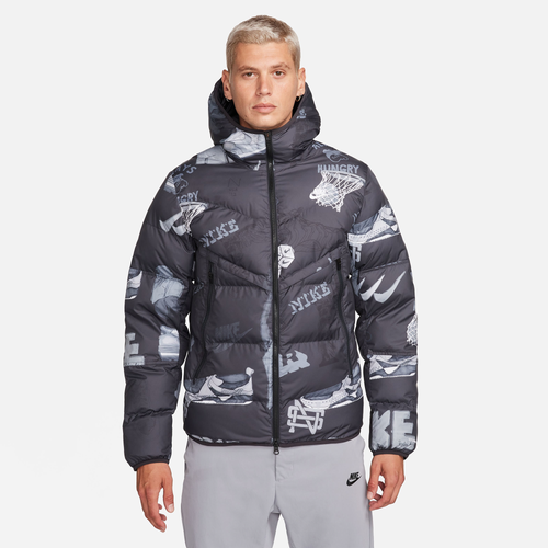 Shop Nike Mens  Bold School Windrunner Jacket In Off Noir