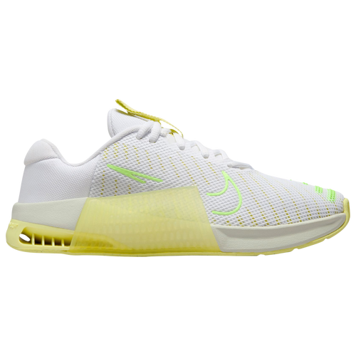 

Nike Womens Nike Metcon 9 - Womens Running Shoes White/Lime Blast/Luminous Green Size 8.0