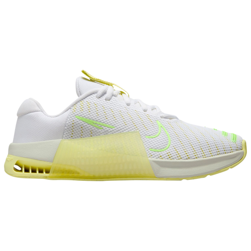 

Nike Womens Nike Metcon 9 - Womens Training Shoes White/Lime Blast/Luminous Green Size 10.0