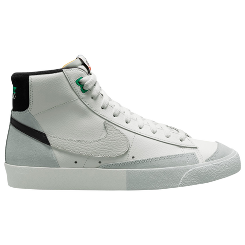 

Nike Mens Nike Blazer Mid '77 Premium Remix - Mens Basketball Shoes White/Silver/Green Size 07.5