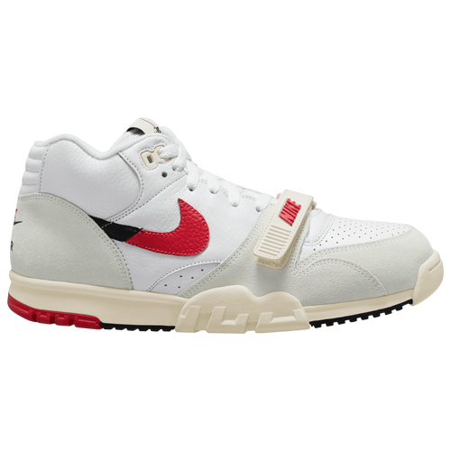 

Nike Mens Nike Air Trainer 1 - Mens Shoes White/Red/Black Size 10.0