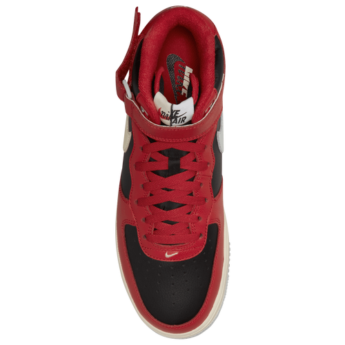 Air force 1 mid lv8 red mens on sale