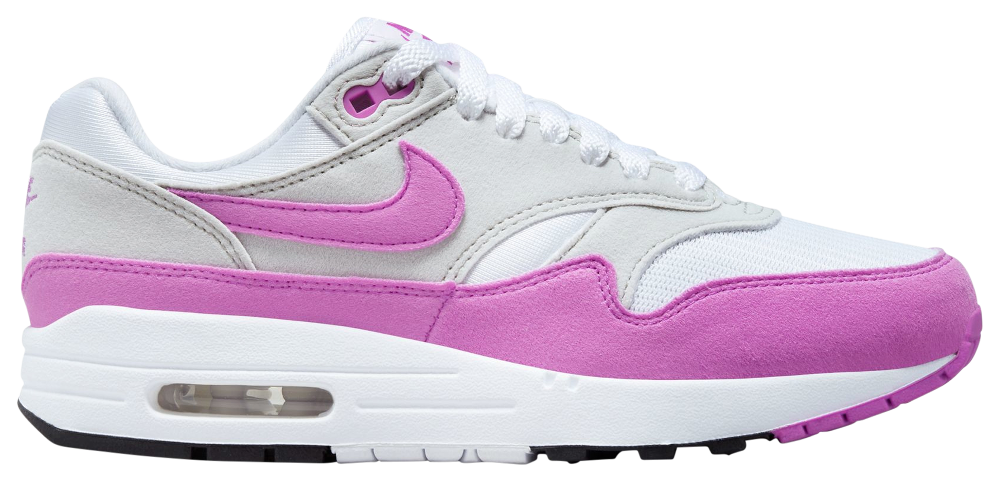 Air max 1 pink on sale white