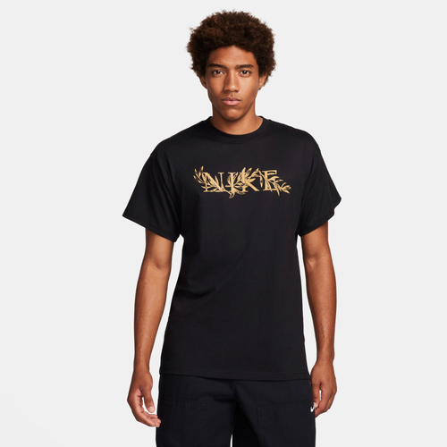 

Nike Mens Nike NSW MAX90 Toile T-Shirt - Mens Black/Gold Size L