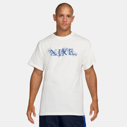 Shop Nike Mens  Nsw Max90 Toile T-shirt In Coconut Milk/white