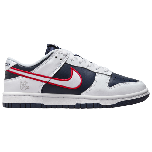 

Nike Womens Nike Dunk Low PRM - Womens Basketball Shoes University Red/Obsidian/White Size 05.0