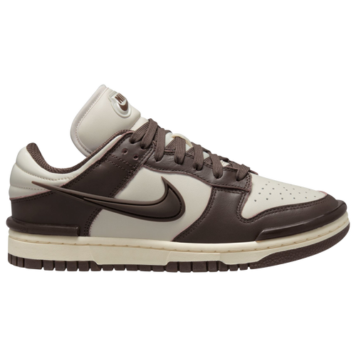 Shop Nike Womens  Dunk Low Twist In Phantom