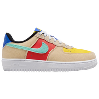 Nike Air Force 1 LV8 (GS) Big Kids' Shoes Sanddrift-Track Red