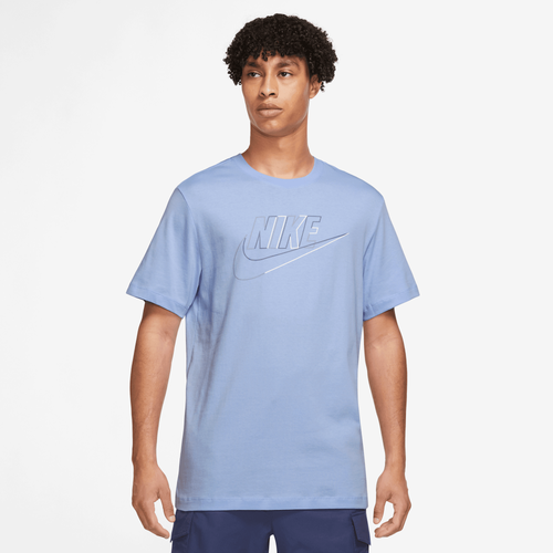 

Nike Mens Nike Club T-Shirt Plus - Mens Blue/Blue Size M