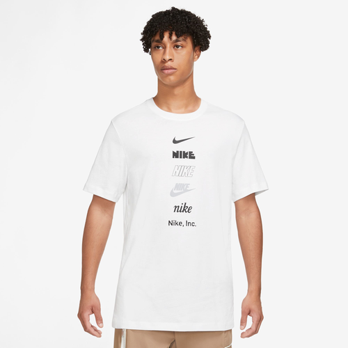 

Nike Mens Nike NSW Club+ Hoodie PK4 T-Shirt - Mens White/White Size S