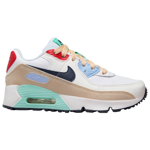 

Nike Boys Nike Air Max 90 LTR - Boys' Preschool Shoes Sanddrift/Obsidian/White Size 03.0