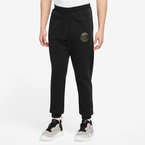 

Jordan Mens Jordan PSG HBR Fleece Pants - Mens Black/Cargo Khaki Size S