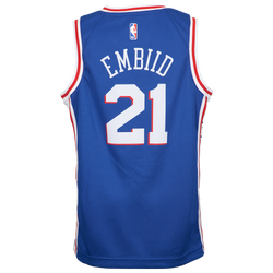 Boys' Grade School - Nike NBA Swingman Jersey - Blue