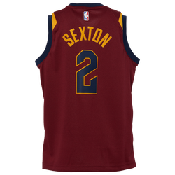 Boys' Grade School - Nike NBA Swingman Jersey - Garnet/Black