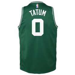 Boys' Grade School - Nike NBA Swingman Jersey - Green/White