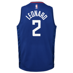 Boys' Grade School - Nike NBA Swingman Jersey - Blue