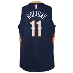 Boys' Grade School - Nike NBA Swingman Jersey - Navy