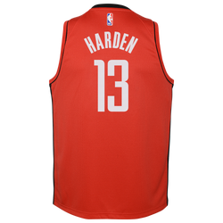 Boys' Grade School - Nike NBA Swingman Jersey - Red