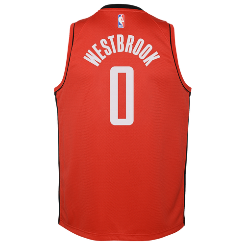 Nike Kids' Boys Russell Westbrook  Rockets Swingman Jersey In Red/white