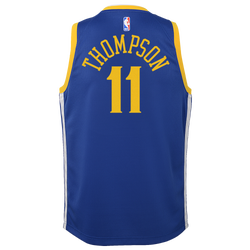 Boys' Grade School - Nike NBA Swingman Jersey - Blue/White