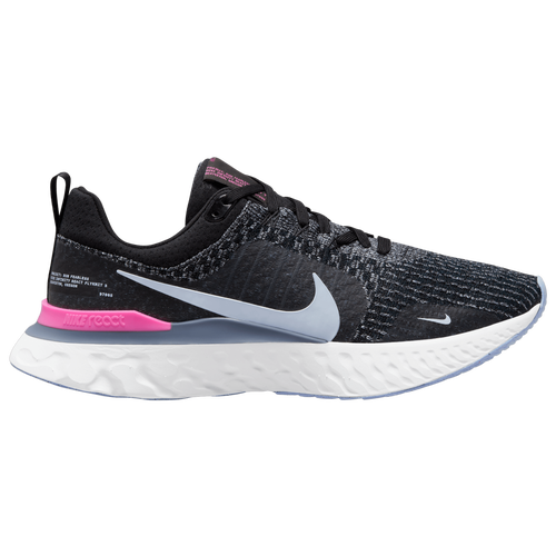 

Nike Mens Nike React Infinity Run Flyknit 3 RF - Mens Running Shoes Cobalt Bliss/Black/Football Grey Size 10.0
