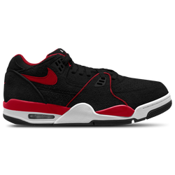 Men's - Nike Air Flight 89 Low - Black/Gym Red/White