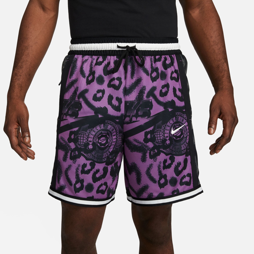 

Nike Mens Nike Dry DNA+ World Order Short - Mens Purple/Black Size L