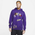 Nike Club Pullover Legacy Hoodie - Men's Purple/White
